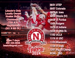 2024 Huskers Football Schedule Fridge Magnet - automatically FREE with every purchase Nebraska Cornhuskers, Nebraska Stickers Decals & Magnets, Huskers Stickers Decals & Magnets, Nebraska 2024 Schedule Fridge Magnet - automatically FREE with every purchase, Huskers 2024 Schedule Fridge Magnet - automatically FREE with every purchase