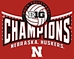 2024 Nebraska Volleyball Big 10 Champs Tee - AT-H4748