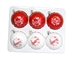 Husker Ornaments 6 Pack - OD-76571