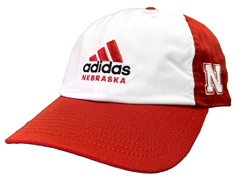 Red and white adidas hat on sale