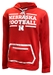 Adidas 2024 Team Issue Nebraska Football Locker Practice Pullover Hoodie - AS-H8473