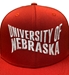 Adidas 2024 Wavy University Of Nebraska Flat Brim Snap - HT-H1256