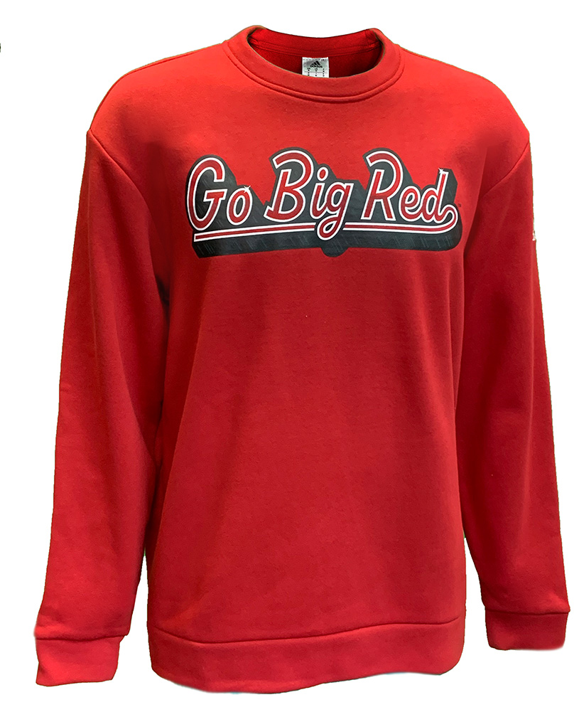 Adidas red crew neck online