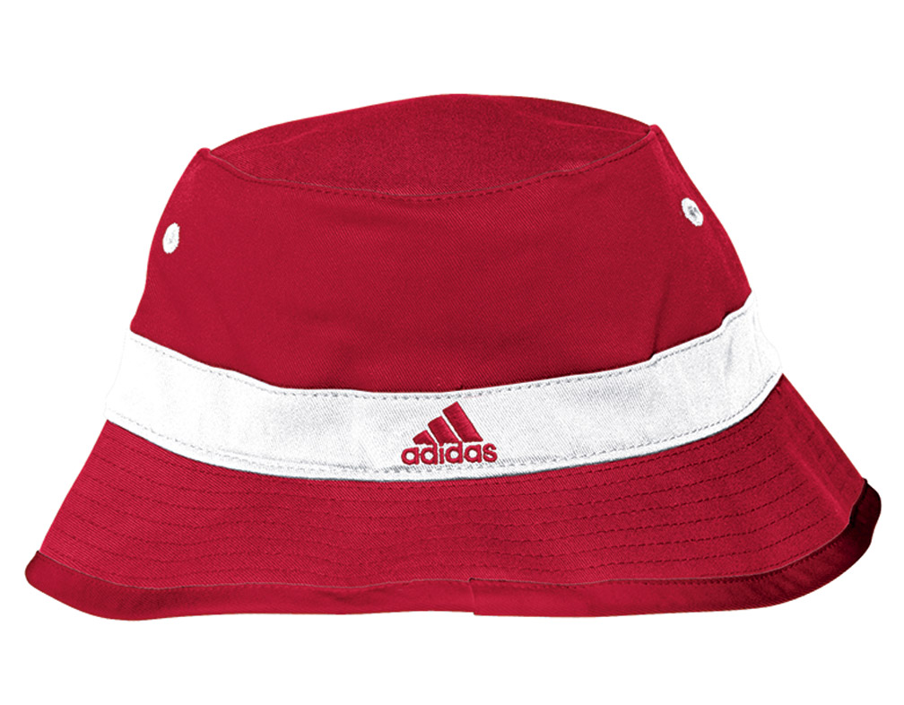 adidas red bucket hat