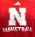 Adidas Nebraska Basketball Fade Away Splash LS Tee - AT-H4421