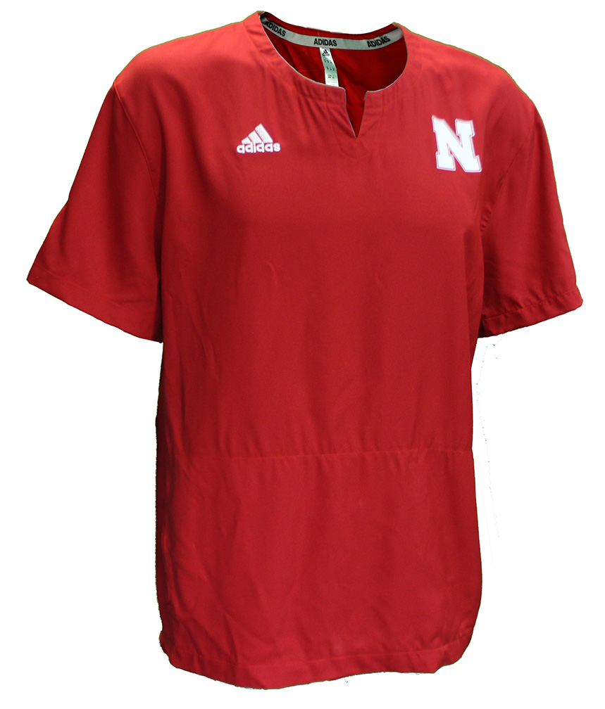 Adidas AeroReady Nebraska Cornhuskers Tech Polo Red GE1731 Men’s Size shops S NWT