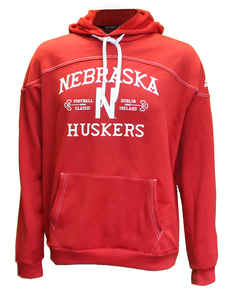 Adidas nebraska best sale football hoodie