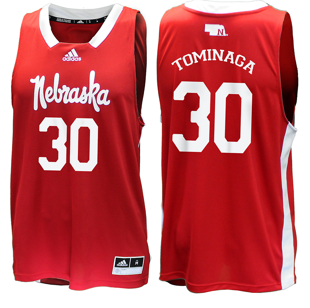 grube minimal Kærlig Adidas Nebraska Cornhuskers NIL Customized Basketball Jersey