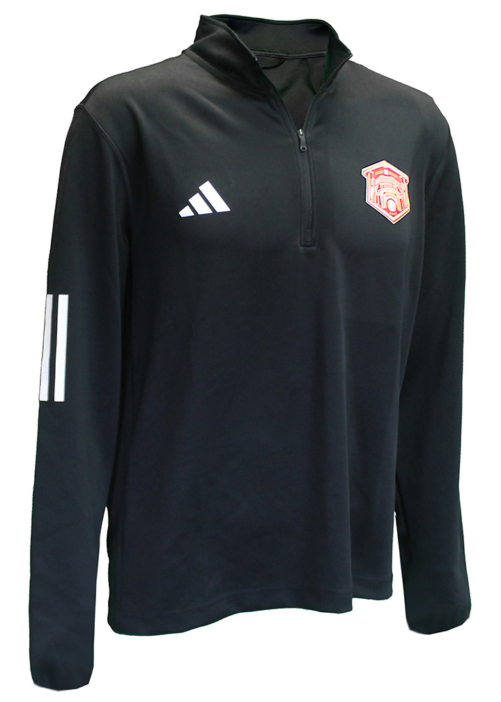 Adidas Black Nebraska Volleyball Day Qtr Zip