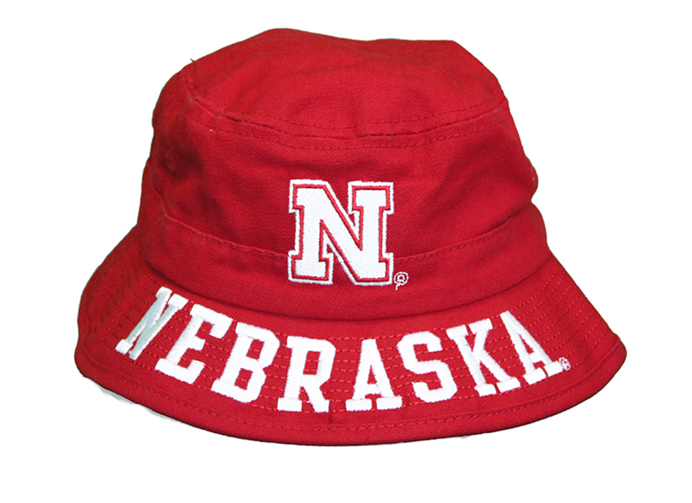 husker bucket hat