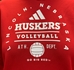 Adidas Womens 2024 Nebraska Volleyball All Around Team Issue Hoodie - AS-H8414