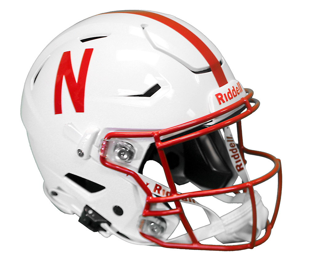 Authentic Full Size Huskers Speed Flex Helmet