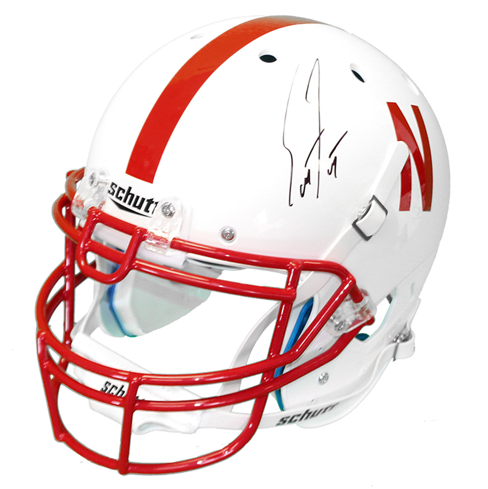 authentic nebraska football helmet