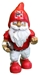 Football Player Husker Action Gnome - PY-C5004