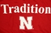 HUSKER TRADTION RED TEE - AT-55154