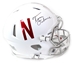 Husker Tom's Autographed Alternate Speed Helmet - OK-B0097