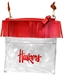 Huskers Adjustable Clear Fringey Crossbody  - DU-H7082