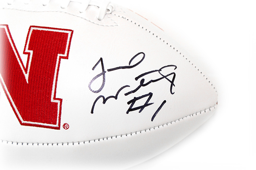 1998 on sale Husker Autographed Football