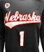 Ladies Nebraska Volleyball Big Game Jersey Top - AT-H4752