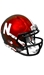 Mini Replica Alternate Nebraska Flash Helmet - CB-H4260