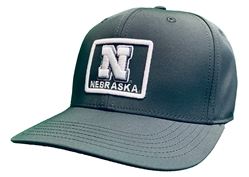 N Nebraska Back 9 Fitted Lid - Ash Nebraska Cornhuskers, Nebraska  Fitted Hats, Huskers  Fitted Hats, Nebraska  Mens Hats, Huskers  Mens Hats, Nebraska  Mens Hats, Huskers  Mens Hats, Nebraska Grey N Nebraska Back 9 Fitted Hat L2, Huskers Grey N Nebraska Back 9 Fitted Hat L2