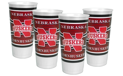 9 Inch University Of Nebraska Paper Plates Westrick Paper