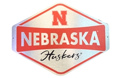 Nebraska Huskers Aluminum Diamond Wall Sign Nebraska Cornhuskers, Nebraska  Framed Pieces, Huskers  Framed Pieces, Nebraska  Game Room & Big Red Room, Huskers  Game Room & Big Red Room, Nebraska  Office Den & Entry, Huskers  Office Den & Entry, Nebraska Nebraska Huskers Aluminum Diamond Wall Sign KH Sports Fan, Huskers Nebraska Huskers Aluminum Diamond Wall Sign KH Sports Fan