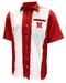 Nebraska Huskers Strike Bowling Button Up - AP-H3174