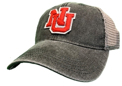 Nebraska NU Washed Trucker Nebraska Cornhuskers, Nebraska  Mens Hats, Huskers  Mens Hats, Nebraska  Mens Hats, Huskers  Mens Hats, Nebraska Washed Grey Nebraska Interlocking NU Adjustable Trucker Hat Legacy, Huskers Washed Grey Nebraska Interlocking NU Adjustable Trucker Hat Legacy