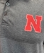 Nebraska Pro Day Striped Mesh Polo - AP-H3172