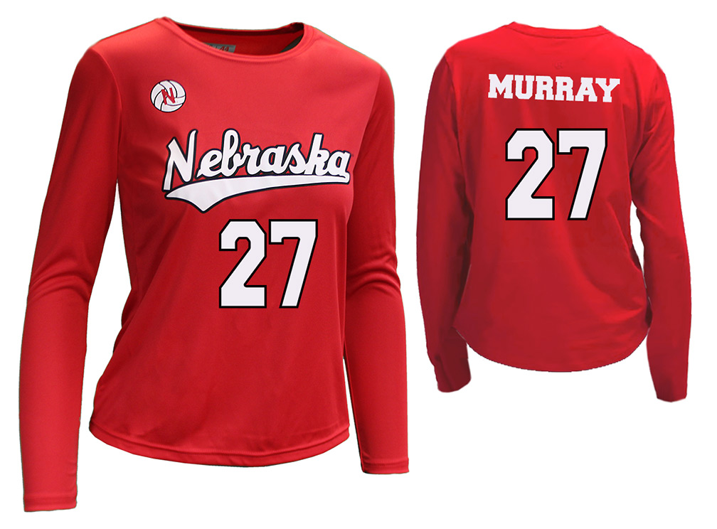 Nebraska Volleyball Harper Murray Number 27 Jersey - 2X-Large