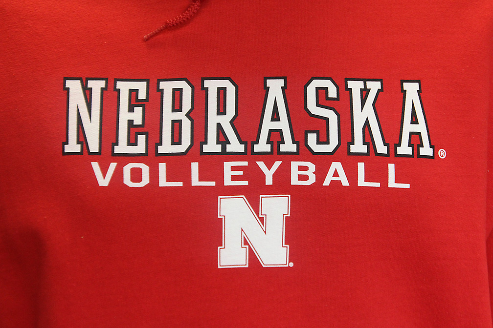 Nebraska volleyball online sweatshirt