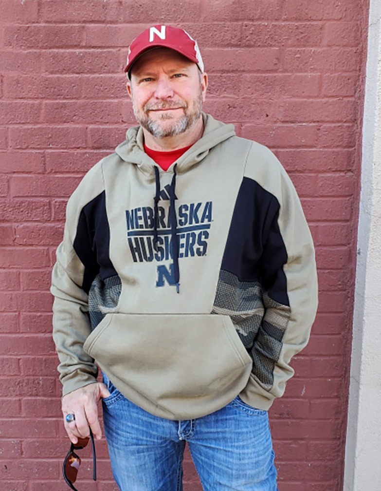 Nebraska sideline outlet hoodie