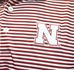 Red And White Nebraska Stripe Skills Polo Antigua - AP-H3195