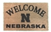 Welcome Nebraska Coir Doormat - PY-H1846