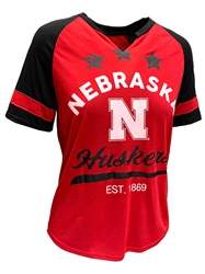 Womens Nebraska Huskers Crown Of Fire V Notch Tee Nebraska Cornhuskers, Nebraska  Ladies T-Shirts, Huskers  Ladies T-Shirts, Nebraska  Short Sleeve, Huskers  Short Sleeve, Nebraska  Ladies, Huskers  Ladies, Nebraska  Ladies Tops, Huskers  Ladies Tops, Nebraska Womens Red Nebraska Huskers Crown Of Fire V Notch SS Tee Colosseum, Huskers Womens Red Nebraska Huskers Crown Of Fire V Notch SS Tee Colosseum