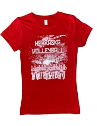 StakesMFG Nebraska - NCAA Women's Volleyball : Harper Murray - Red Classic Shersey Sweatshirt Red / Small