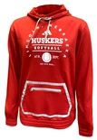 Official Adidas Nebraska Softball Team Issue Pullover Hood